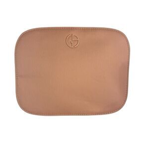 giorgio armani Nude Color Makeup Cosmetics Bag. 8.5”x6.5”